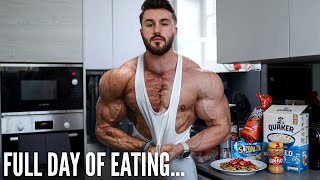 MY NEW FULL DAY OF EATING FOR BUILDING LEAN MUSCLE TISSUE fulldayofeating mealprep [upl. by Eeznyl]