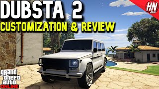 Benefactor Dubsta 2 Customization amp Review  GTA Online [upl. by Eelrebmik]