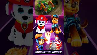 Toy Marshall vs Chase vs Blue Skye vs Car Marshall pawpatrol tileshop shorts [upl. by Ytsirhk873]