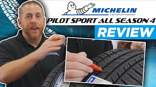 Pilot Sport All Season 4 A REAL All Season Tire Review [upl. by Alorac]