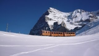 Gletscherwunder Jungfraubahn  Eine Legende wird hundert Jahre alt [upl. by Hughett]