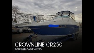 UNAVAILABLE Used 1994 Crownline CR250 in Fairfield California [upl. by Alletneuq30]