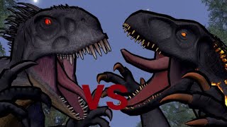 indoraptor vs scorpion rex by seal animation part 2 [upl. by Lambard]