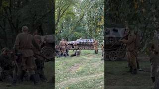 REENACTING WW2 🇨🇿 ww2 historia worldwar2 germany redarmy event reenactors reenactment [upl. by Rento]