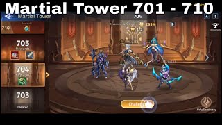 Martial Tower 701  710 ► MOBILE LEGENDS ADVENTURE [upl. by Benn]