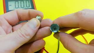 How To Test Laser Battery LR44 Button Cell With A Multimeter  Yellow Experiments [upl. by Lalita468]