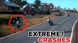 IOMTT √ EXTREME HIGHSPEED MOTORCYCLE CRASHES  Best SuperBike Road Racing amp Highlights 2024 [upl. by Jones]