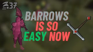 Barrows is so EASY now 🙌  Osrs Ironman  Episode 37 [upl. by Margery]