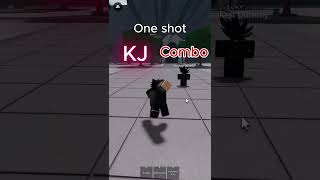 KJ combo one shot roblox thestongestbattlegrounds robloxthestrongestbattlegrounds robloxedit [upl. by Afra861]