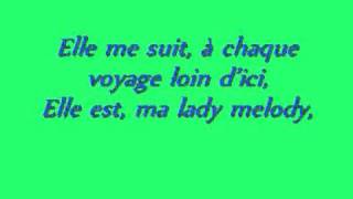 Tom Frager  Lady Mélody  lyrics [upl. by Eelatsyrc]