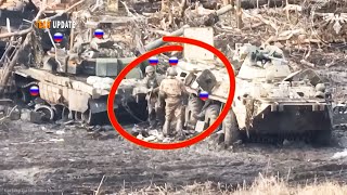 Ukrainian FPV Drone Action wipe out Russian Positions Hiding in Trench Columns [upl. by Vigen]