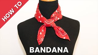 How to Make a Bandana [upl. by Narej]