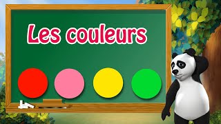 Apprendre les couleurs en français  Maternelle [upl. by Fortune491]