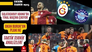 GALATASARAY ADANADA HATA İSTEMİYOR  OKAN BURUKUN PLANI NE  GS TRANSFER HABERLERİ  SORU CEVAP [upl. by Hale818]