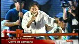 CIERRE DE CAMPAÑA DE ALEJANDRO TOLEDO [upl. by Yetsirhc]