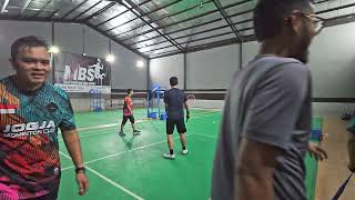 Jogja Badminton  WahyuUmay vs AndiPandji [upl. by Afrikah]