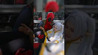 Deadpool vs Frieren and Fern deadpool frieren anime [upl. by Annal]