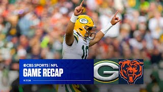 Packers STEAL victory from Bears missed FG win 11th straight in rivalry  Game Recap [upl. by Esina]