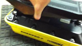 Enerpac Turbo II Air Operated Pump Demonstration [upl. by O'Donovan]