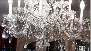 How to Clean a Crystal Chandelier [upl. by Duffie]