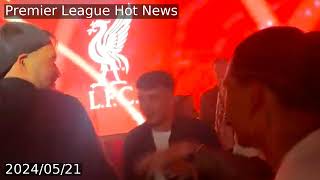 Darwin Nunez footage at Jurgen Klopp party after Liverpool star snubbed celebrations [upl. by Anecusa161]