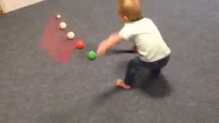 My son shoots hockey slapshots like a boss [upl. by Tempa845]