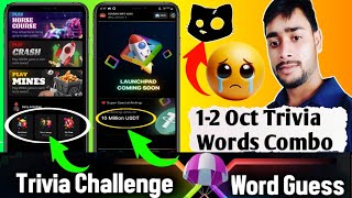 1 October blove dapp trivia challenge amp words guess combo  BLove Dapp daily combo  blove dapp [upl. by Elka]