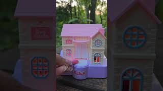 so cute puppy eat pink hitches candy asmr satisfying viral trending doghouse piggybank [upl. by Ettenal]