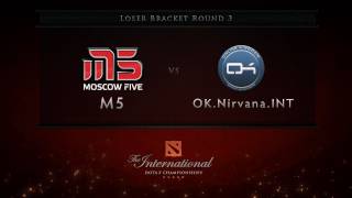 M5 vs OKNirvanaInt  Loser Bracket Rd 4  English Commentary  Dota 2 International [upl. by Khalid99]