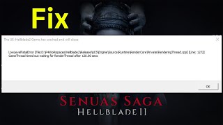 how to fix low level fatal error in hellblade 2 [upl. by Aehsa372]