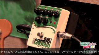 NAMM 2011 chuyas レポート 第3回 【TECH21 Boost Chorus BassとVT Bass 1969を試奏！】 [upl. by Friday]