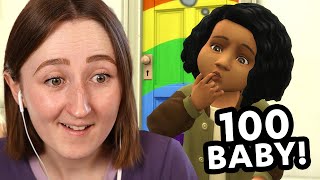 I FINISHED THE 100 BABY CHALLENGE pt 2 Streamed 52524 [upl. by Mirabelle970]