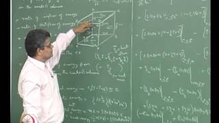 Mod06 Lec32 Derivation of the energy conservation equation [upl. by Sillyhp]