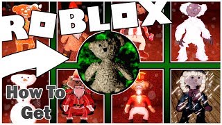 How to get the SAM VICTORY BADGE and ALL CHRISTMAS EVENT SKINS in BEAR  SECRET JOKE BEAR ROBLOX [upl. by Ndnarb180]