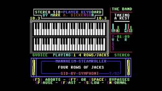 Mannheim Steamroller Four Rows of Jacks  Stereo SID MUS on the C64 [upl. by Orion]