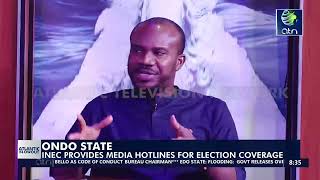 ONDO STATE INEC Provides Media Hotlines for Election Coverage [upl. by Tnafni]