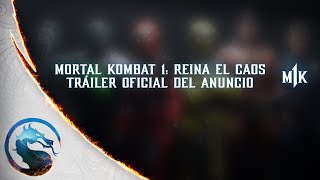 Tráiler oficial de Mortal Kombat 1 Reina el Caos  Español Latino [upl. by Nospmis209]