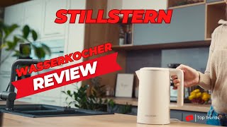 Stillstern Wasserkocher mit Temperatureinstellung Review [upl. by Joela]