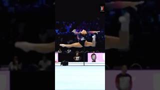 Women gymnasts 😱😱world best performance sports gymnasticshorts [upl. by Wiltshire]