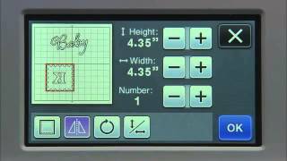 ScanNCut tuto  éditer et modifier un motif [upl. by Magbie]