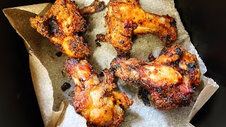 chicken wings in air fryer 🍗 I chicken wings recipe I air fryer recipes [upl. by Drofniw]