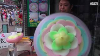 Cotton Candy Flower the biggest in the world  綿菓子  솜사탕  Zuckerwatte  Algodón de Azúcar [upl. by Morly]