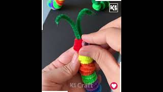 Fun and Easy Pipe Cleaner Crafts for Kids shorts [upl. by Douty]