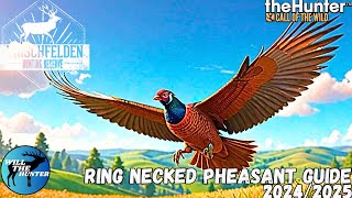 Hirschfelden Ring Necked Pheasant Guide  TheHunter Call Of The Wild 2425 [upl. by Kamaria]