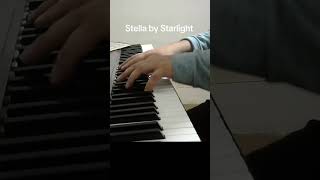 Stella by starlight piano jazz [upl. by Hairahs248]