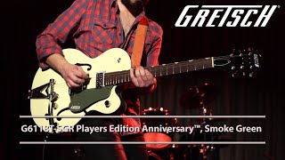 Gretsch 2016 Players Edition G6118T Anniversary  Featured Demo  Gretsch Guitars [upl. by Shamma]