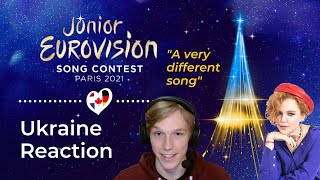 Vazhil by Olena Usenko  Ukraine Junior Eurovision 2021 Reaction [upl. by Severn]