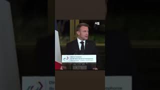 Macron fait des éloges à Fally Ipupa [upl. by Ahto351]