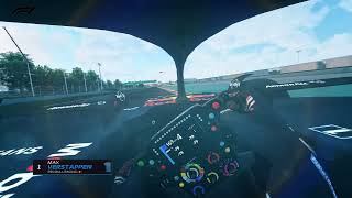 F1 VISOR CAM  Max Verstappens 2024 Chinese Grand Prix Pole Lap Through Visor Cam  assettocorsa [upl. by Chrissa]