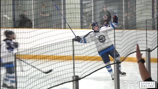 GMHL Hockey  Tottenham Railers vs St George Ravens [upl. by Irrehs]